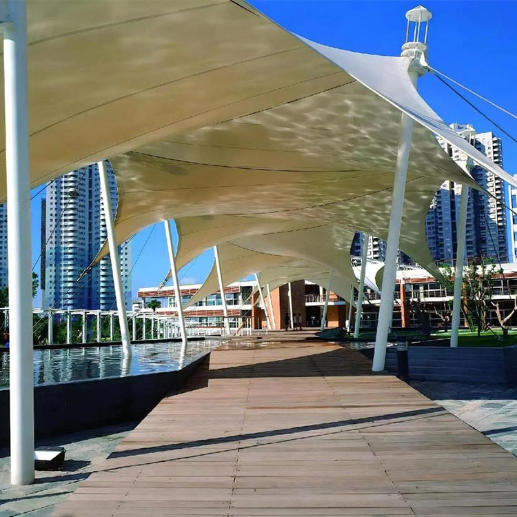 文山膜结构景观棚