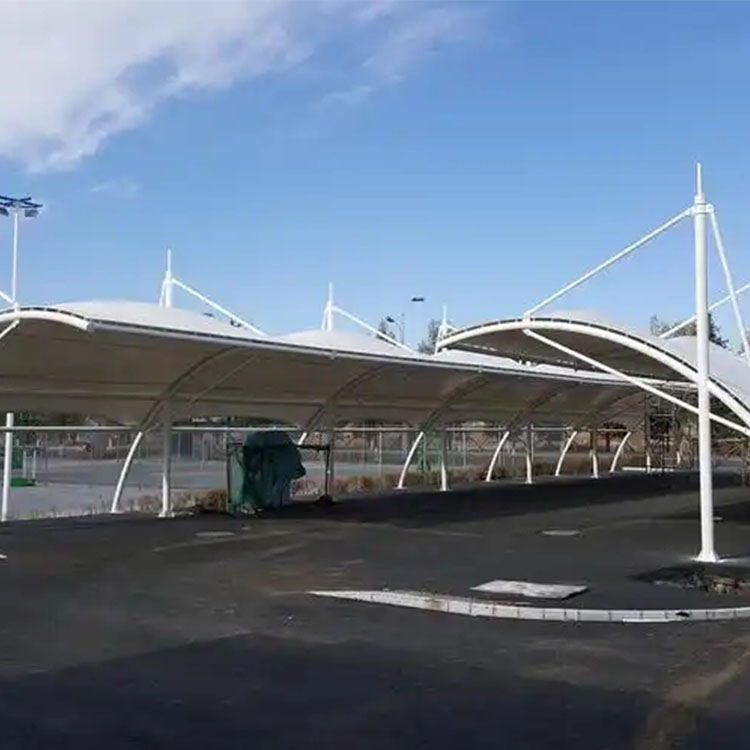文山膜结构电动车棚