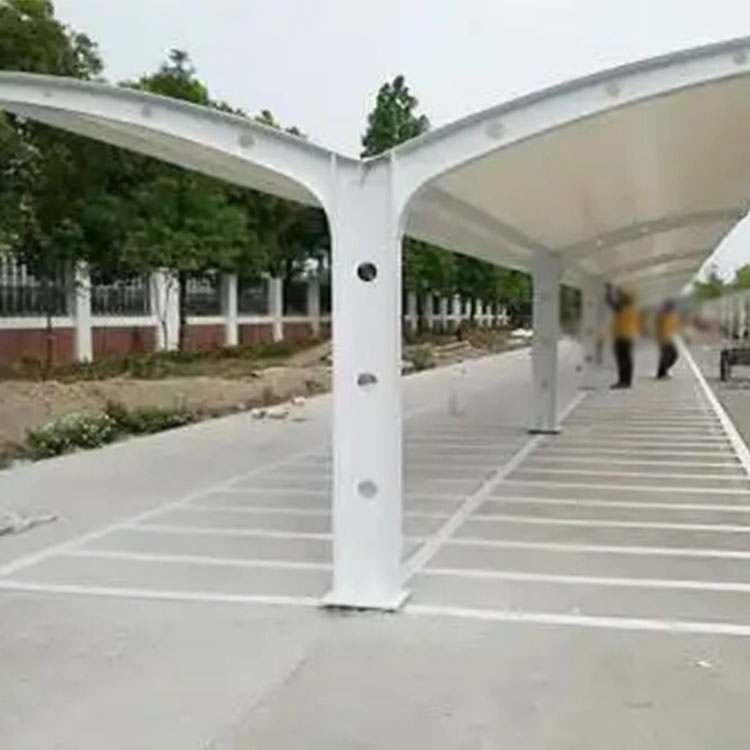 文山膜结构电动车棚