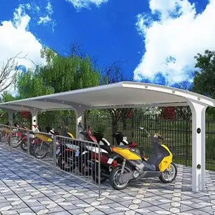 文山膜结构电动车棚