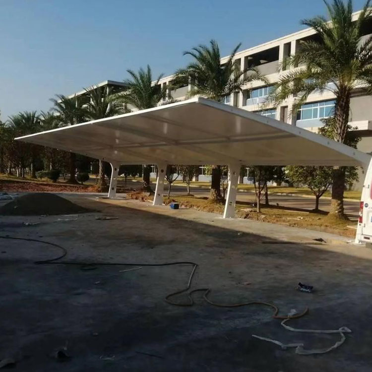 文山膜结构汽车棚